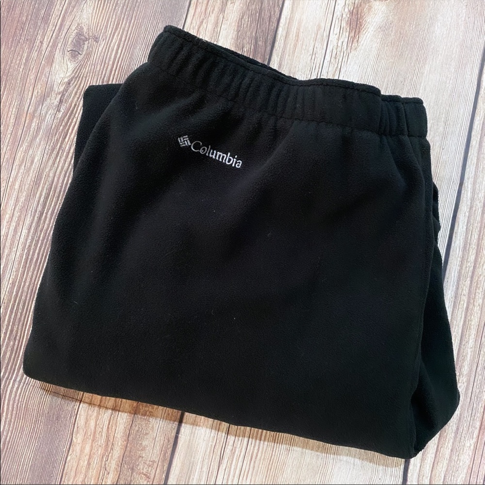 Columbia | Insulated Black Fleece Sweatpants